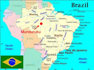 Mappe Brasilien