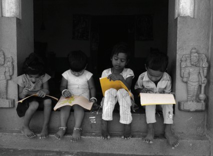 Molte lingue di minoranza rischiano la scomparsa. Foto: Pratham Books (Flickr.com).