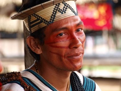 Indigener aus Brasilien. Foto: Moisés Moreira.
