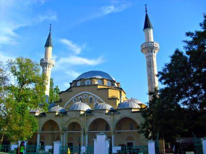 La moschea di Juma-Jami a Eupatoria in Crimea.