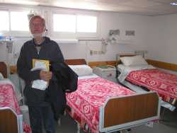Rupert Neudeck im Beit Sahour Medical Center