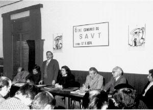 1974 - 17 novembre: Verrès, 6. Congresso Confederale S.A.V.T.. 'Le chemin du S.A.V.T. 1952-2002', 2002
