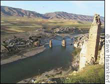 Die kurdische archäologische Stätte von Hasankeyf in der Türkei. www.hasankeyf.org