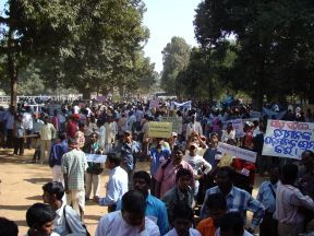 Indien, Orissa: 'Stop Violence Against Christians Rally'.