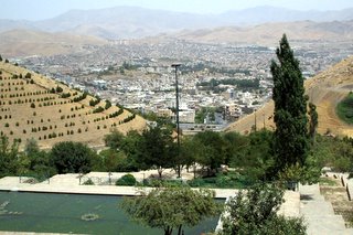 Una veduta della città kurda di Sanandaj.