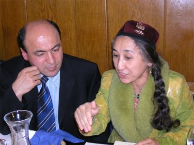 Rebiya Kadeer e Asgar Can.