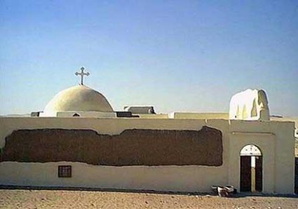 Die koptische 'Hängende Kirche' in Alt-Kairo.