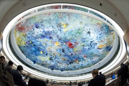 UN Menschenrechtsrat in Genf. Foto: Jean-Marc Ferré/UN Photo.
