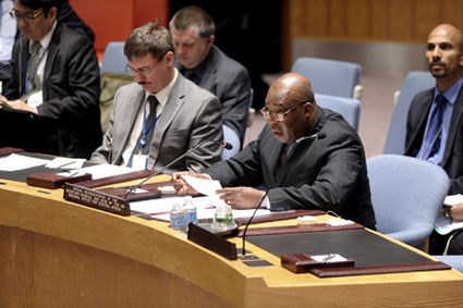 Der Weltsicherheitsrat berät über den Einsatz von Friedenstruppen in der Zentralafrikanischen Republik. Foto: UN Photo/Eskinder Debebe.