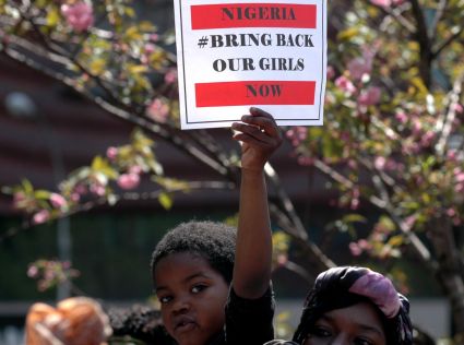 Nigeria: proteste per la liberazione delle 219 studentesse rapite. Foto: Michael Fleshma/Flickr.