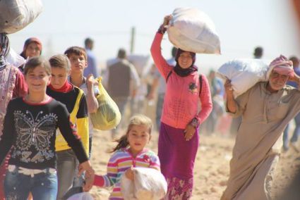 Molti profughi kurdi siriani sono costretti ad abbandonare la propria terra. © European Commission DG ECHO via Flickr.