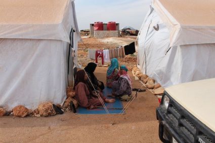Nella regione di Afrin vivono circa un milione di persone: di queste la met&agrave; sono profughi arrivati da Aleppo che dista solo 55 Km. Foto: T&icirc;rast Cud&icirc;, archivio GfbV.