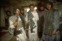 Un gruppo di mujahidin