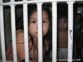 Hmong-Kinder. Foto: Rebecca Sommer.