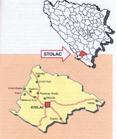 Cartina di Stolac