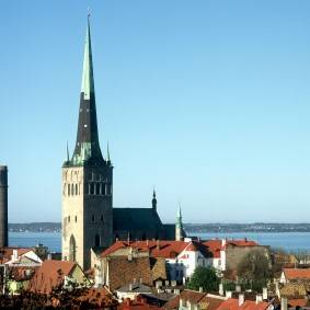 St. Olaf's Church, Tallin, Estland. Aus http://gallery.vm.ee