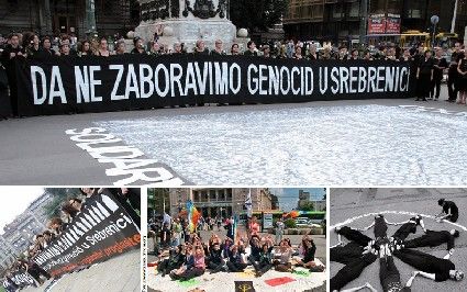 Seit 20 Jahren engagieren sich 'Frauen in Schwarz' in Serbien für Frieden, Versöhnung und die Verurteilung von Kriegsverbrechern.