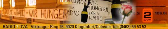 Radio dva, Hungerstreik