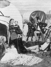 Zigeunerfamilie in England, 1878