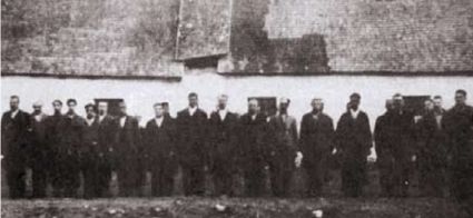 Appello dei prigionieri Rom a Lackenbach nel 1949/41.