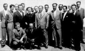 1953 - Morgex: Albert Vuillermoz, Alexandre Bougeat, Severin Caveri, Pierre Fosson. 'Le chemin du S.A.V.T. 1952-2002', 2002